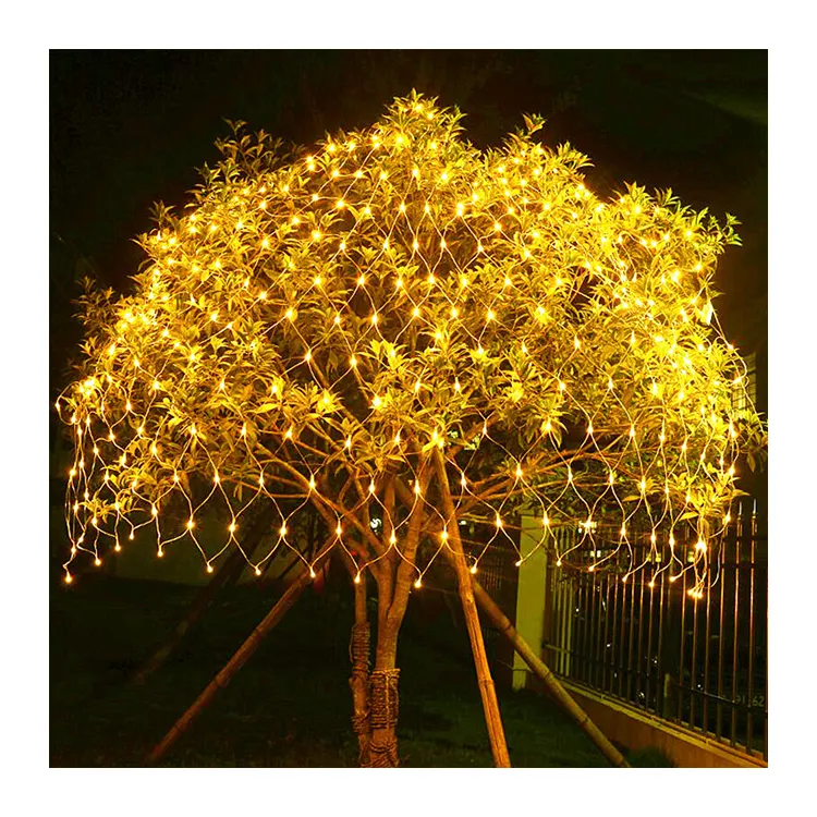 Welcome To Inquiry Price Christmas LED Net Curtain String Lights Holiday Decorative