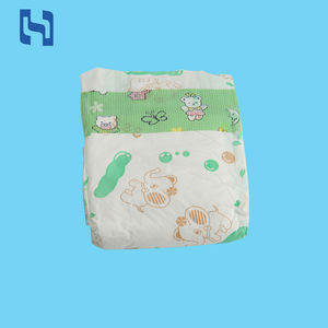 Pañales de entrenamiento para bebés Elintree al por mayor, de alta absorción, estampados, con protección 3D contra fugas, transpirables, con capa trasera de tela no tejida. - Product Image 3