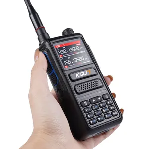 KSUN UV82D MDC signal longue portée Radio bidirectionnelle bande d'air Radio amateur sans fil interphone FM émetteur-récepteur talkie-walkie professionnel