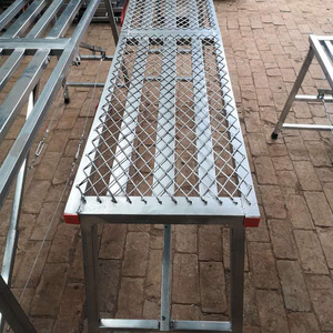 Escabeaux pliants en <span class=keywords><strong>aluminium</strong></span>, design moderne, conformes à la norme EN131, usage domestique - Product Image 4