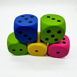 Cubo de <span class=keywords><strong>Yoga</strong></span> de Espuma de PU Personalizado de 8x8x8 cm y 10x10x10 cm, Accesorios de Ejercicio con Forma Cuadrada, Cubo de Juego de Dados para Fitness Familiar Impreso - Product Image 2