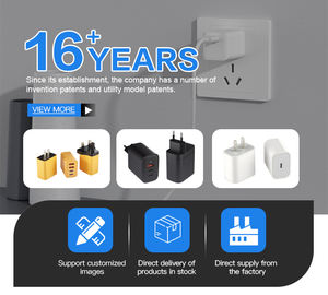 Venta al por mayor PD 25W adaptador de carga rápida USB tipo C UE EE. UU. Reino Unido enchufe cargador de pared para <span class=keywords><strong>iPhone</strong></span> 16 cargadores Para Celular hecho de alta Gan - Product Image 2