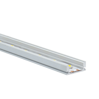 Profilé en aluminium de promotion avec bandes led pour éclairage de plafond et d'armoire LS-007 de coque linéaire en aluminium led
