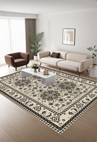 Vente flash - Grand tapis moderne pour le sol, tapis de luxe sur mesure de haute qualité pour le salon