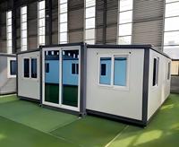 Maison préfabriquée écologique de 20 pieds, extensible, modulaire, mobile, portable, bureau de jardin préfabriqué, conteneur habitable