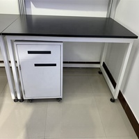Kabinet laboratorium dapat digerakkan kualitas tinggi tahan kimia dan tahan air tahan api
