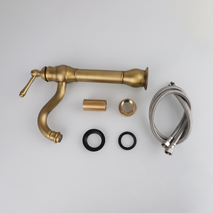 Nuovo Arrivo: <span class=keywords><strong>Rubinetto</strong></span> per <span class=keywords><strong>Lavabo</strong></span> <span class=keywords><strong>Alto</strong></span> a Leva Singola in Ottone Anticato, <span class=keywords><strong>Rubinetto</strong></span> per <span class=keywords><strong>Lavabo</strong></span> in Bronzo - Product Image 6