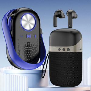 Altoparlante Wireless Mini <span class=keywords><strong>2</strong></span> in 1 alla Moda con Auricolari Commerciali TWS con Cancellazione del Rumore - Product Image 5