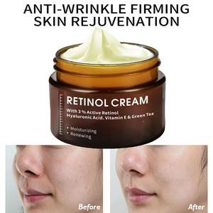 Ensemble de Soins Visage Anti-Âge et Anti-Taches à l'AHA, Acide Hyaluronique et Rétinol Végétal – Vente en Gros - Product Image 6