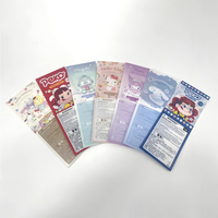 Emballage de bande de maintien en plastique PET recyclable imprimé sur mesure pour chaussettes, serviettes, savon, thé, café, bonbons, boîte de produits, emballage