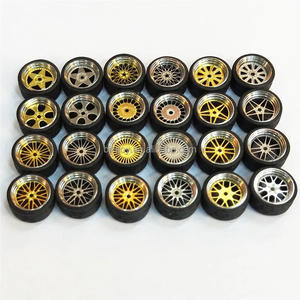 Neumático de goma de Metal modificado 1/64 de 11mm al por mayor para piezas de accesorios de coche <span class=keywords><strong>Rc</strong></span> de juguete fundido a presión - Product Image 3