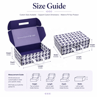 Sac cadeau personnalisé boîte pliable carton sac à main chaussures Fedora chapeau poignée expédition expéditeurs emballage vêtements vêtements valise boîte