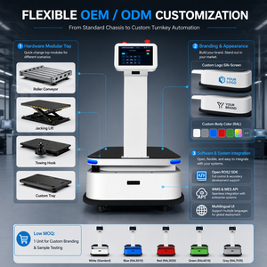 <span class=keywords><strong>Robot</strong></span> de Elevación Autónomo SLAM AMR de Metal de 300 kg con Motores de Doble Accionamiento para Almacenes Logísticos - Product Image 4
