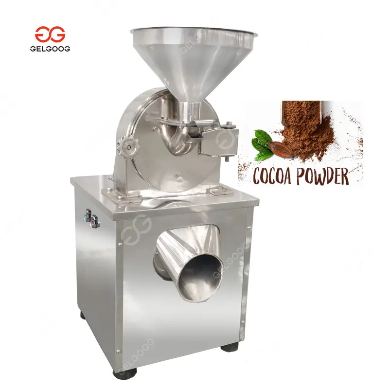 Máquina trituradora de polvo de cacao comercial/trituradora de granos de cacao