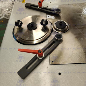 Factory Price Duct Spiral Segmented Elbow Former 1.2 mm Stainless Steel Round Duct Elbow Making Machine - Product Image 5