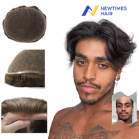 Prothèse capillaire pour homme en cheveux humains Remy, entièrement en dentelle suisse, avec ligne de cheveux naturelle, respirante, pour salons et vente en gros