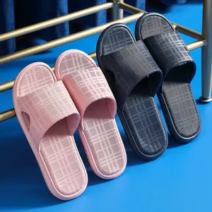 Sandálias e chinelos de plástico antiderrapantes, masculinas e femininas para o verão, interiores e externos, para casa, verão