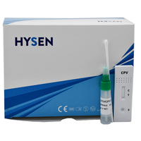 Kit de Test Cpv/Ccv Ag canin rapide efficace pour Cassette de Test de détection de Parvovirus pour animaux vétérinaires