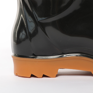 Bottes de pluie hautes imperméables avec semelle robuste, chaussures de travail confortables pour hommes, utilisation par tous les temps - Product Image 6