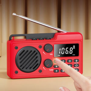 Portable All-Band Radio for Elderly with Card Slot LED Display MP3 <b>Player</b> and Recording Function - Product Image 3