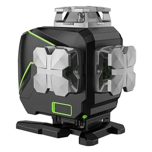 Nivel Láser Verde 360° <span class=keywords><strong>S04CG</strong></span> de 16 Líneas, Autonivelante, Horizontal y Vertical, con Batería de Iones de Litio y 3 Años de Garantía, Gran Venta 2025 - Product Image 1