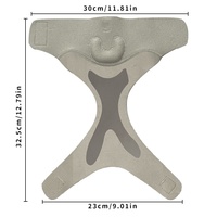 Attelle de cheville sportive réglable en fibre de polyester, légère, respirante et de type ouvert, pour la course et la protection pendant l'exercice