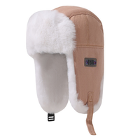 Gorro Ushanka QJ OEM Personalizado, Térmico, Cálido, de Invierno, con Peluche Grueso, Estilo Lei Feng, con Visera Ancha, Protección para las Orejas, para Ciclismo, Esquí y Actividades al Aire Libre