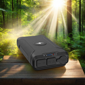 สถานีพลังงานสำรองแบบพกพาความจุสูง 72000mAh 266wh ชาร์จด้วยพลังงานแสงอาทิตย์ แบตเตอรี่สำรองสำหรับกิจกรรมกลางแจ้ง แคมป์ปิ้ง ท่องเที่ยว กำลังไฟขาออก 65W 10W - Product Image 2