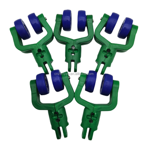 Carro de nailon de plástico colgante transportador superior para línea de procesamiento de sacrificio de aves de corral - Product Image 1