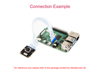 Módulo de Sensor de Cámara IMX708 11.9MP 79.8 ° /120 °   Enfoque automático FOV compatible con el módulo de cámara Raspberry Pi 3 Baseboard