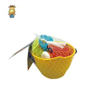 Ensemble de 7 jouets de plage pour enfants : seau, arrosoir, pelle, râteau, moules d'animaux – Jouets d'extérieur pour l'été - Product Image 5