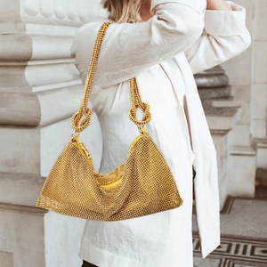 Boshiho Luxury <b>Small</b> Evening Clutch Bag Rhinestone Colorful Diamond Lattice <b>Purse</b> Bling Party Fashionable High Quality Wedding - Product Image 2