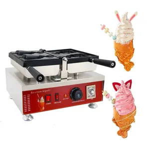 Verschillende Vorm Mal Taiyaki Maken Machine/Taiyaki Wafelijzer Machine