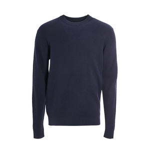 Suéter de Punto Chenilla Texturizado con Cuello Redondo para Hombre, Invierno, Color Taupe, con Acabado Suave y Silueta Relajada para el Fin de Semana - Product Image 1