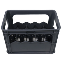 JOIN 100% Marque Vented HDPE PP Vin Bouteille de Bière Boîte en Plastique à Vendre Porte-Bière Caisse à Boissons en Plastique