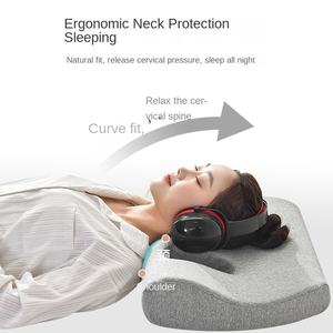 Nar bantal telinga tidak menekan telinga <span class=keywords><strong>3M</strong></span> kedap suara headphone lubang khusus pelindung telinga tunggal kapas memori perlindungan leher - Product Image 1