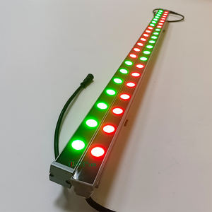 תאורה בר דק 25 מ "מ 28 מ" מ 3.3ft 1 מ 'שלושה פיקסלים dmx512 rgbw מכונת כביסה קיר חיצוני עומד 21 נדנדלק תחת ארון - Product Image 6