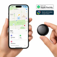 Localizzatore GPS Mini Smart Anti-Smarrimento Hot Sale Compatibile con Apple Find My e Google Android per Borse, Bici, Bagagli
