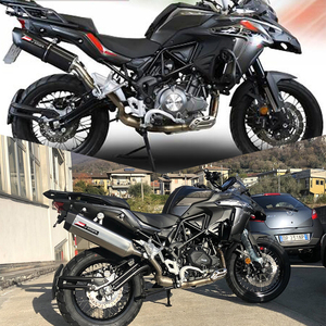 ท่อไอเสียแบบสวมสำหรับรถมอเตอร์ไซค์ <span class=keywords><strong>Benelli</strong></span> <span class=keywords><strong>Trk</strong></span> 502x <span class=keywords><strong>Trk</strong></span> 505 <span class=keywords><strong>X</strong></span> ท่อไอเสียแบบมีท่อเชื่อมต่อกลาง พร้อมตัวลดเสียง Db Killer และระบบไอเสีย - Product Image 6