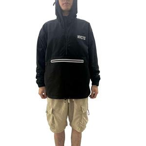 Chaquetas Anorak Personalizadas para Hombre al por Mayor, con Cierre de 1/4, Ligeras, para Exteriores, Cortavientos e Impermeables - Product Image 6