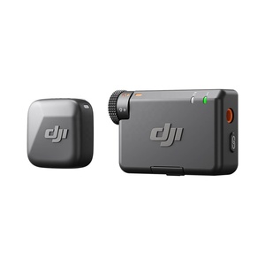 Djw <b>Microphone</b> Mini (1 TX + 1 RX) Wireless <b>Microphone</b> 48-Hour Operation Two-Level Active Noise Cancellation - Product Image 1