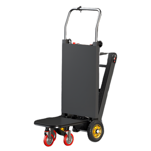 Carretilla Eléctrica para Subir Escaleras, Capacidad de Carga 400 kg, con Neumáticos Sólidos, para Mudanzas y Transporte - Product Image 3