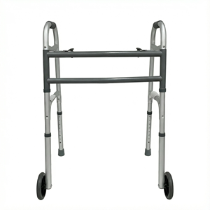 מחיר סיטונאי הליכון עם גלגלים ובלמים וגובה מתכוונן לשימוש ביתי לקשישים - Product Image 2