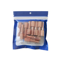 Collet de soudage hexagonal en cuivre ESR, mandrin pour pistolet de soudage à l'arc et à goujon, tailles M3 M4 M5 M6 M8 disponibles
