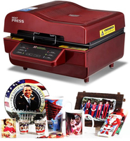 Presse à transfert thermique sous vide 3D, machine de sublimation multifonction pour tasses, t-shirts, coques de téléphone, tapis de souris, cadre photo, impression
