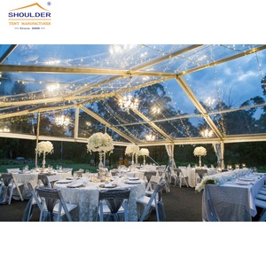 2025 Großes Luxus 12 Meter x 30 Meter Hochzeits zelt im Freien mit Boden 20m x 20m 15x35m Aluminium mast material