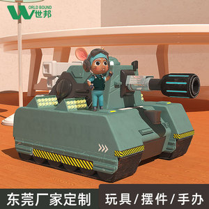 World Bound <b>Rc</b> Tank M7562 With Antenna Remote <b>Control</b> Indoor Outdoor Play For Kids Age 8 13 Years Plastic Model Ready To Go - Product Image 5