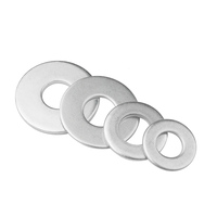 Rondelles plates en acier au carbone ISO7091 / DIN125 304 avec denture interne et finition zinguée