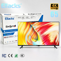 TV Layar Datar Ultra-Large Frameless 98 Inci 4K UHD HDTV QLED Smart LED WebOS/Google/Android WiFi BT 2+16GB Penyimpanan Untuk Hotel