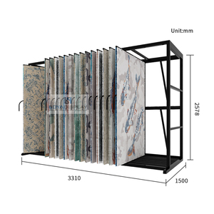 Tapis en tissu à ailes rotatives, en forme de L, couverture en caoutchouc sur pied, Rack métallique pour salon, livraison gratuite - Product Image 2